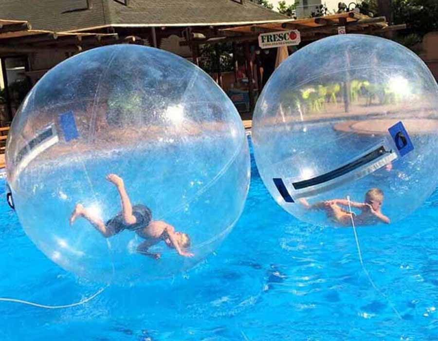 Darryy Water Ball, Jeux Piscine, 2 Pièces Water Bouncing Ball, Ballon de  Plage Rebondissant, Balle Rebondissante d'eau, Balle Qui Rebondit sur l'eau